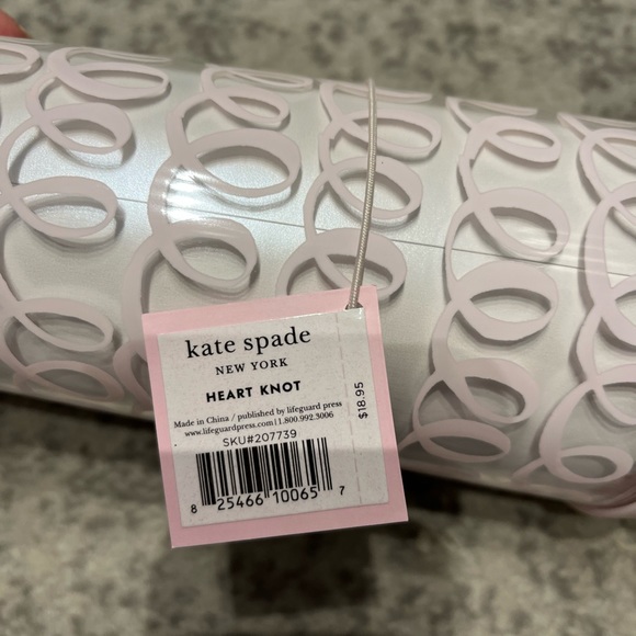 NWT kate spade new york Heart Knot Thermal Travel Mug - Picture 7 of 9